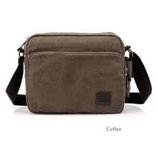 Load image into Gallery viewer, Scione Canvas Multifunction Messenger Shoulder Bag Solid Briefcases Suitcase Card Pocket For Men Women Office Outdoor Travel Bag