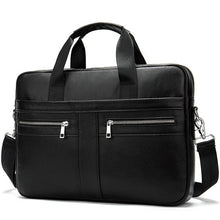 Load image into Gallery viewer, WESTAL Bag men's Genuine Leather briefcase Male man laptop bag natural Leather for men Messenger bags men's briefcases 2019
